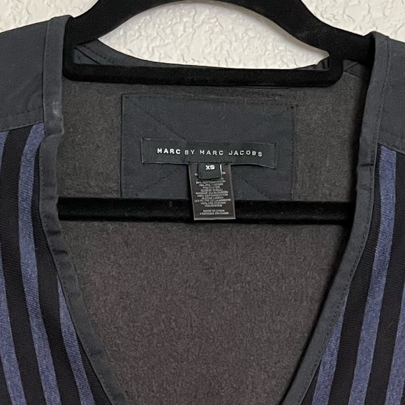 MARC BY MARC JACOBS Blue Black Gold Blazer XS - Picture 6 of 6